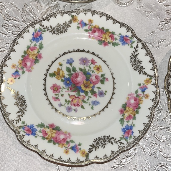 H&M tea plates Czech/ Germany Set of 8 vintage - Picture 4 of 9